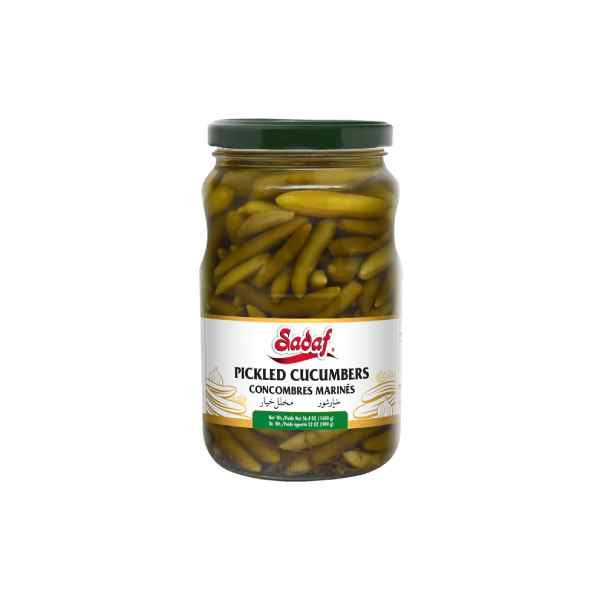 Sadaf Pickled Cucumbers with Dill 1600g x 6 pcs Main Image